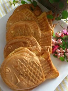 子どもと作る☆たい焼きくん♪-レシピのメイン写真