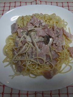 生クリームでパスタ-レシピのメイン写真