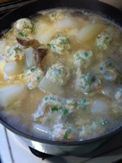 大根と鶏団子の塩麹スープ-レシピのメイン写真