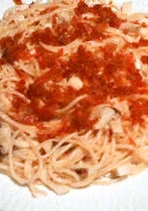 からすみとエリンギのパスタ-レシピのメイン写真