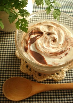 簡単！オレンジ入り★チョコチーズアイス-レシピのメイン写真