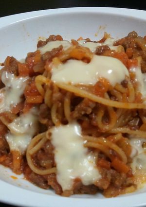 簡単☆ひき肉たっぷりボロネーゼ-レシピのメイン写真