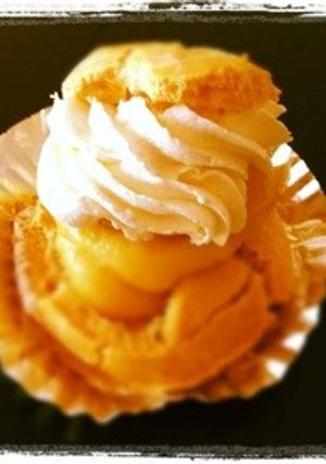 栗きんとんdeシュークリーム-レシピのメイン写真
