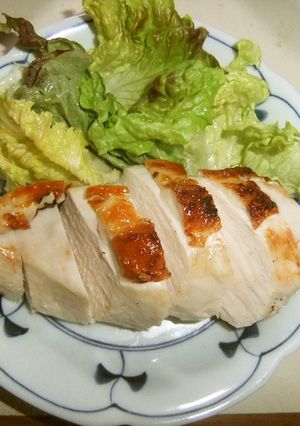 激うま♡塩鶏(むね肉)のグリル焼き♬-レシピのメイン写真