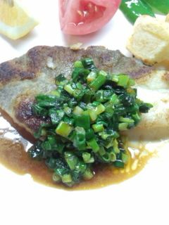 タラのバターネギソース-レシピのメイン写真