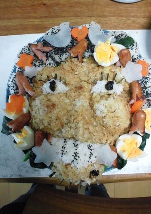 進化系ばあちゃんのかお　ご飯編-レシピのメイン写真
