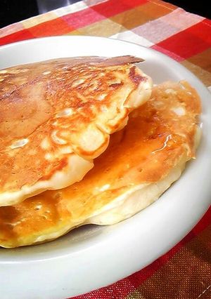 ふんわり♪チーズおからパンケーキ-レシピのメイン写真