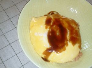 １人ランチに!簡単♪半熟チーズオムライス-レシピのメイン写真
