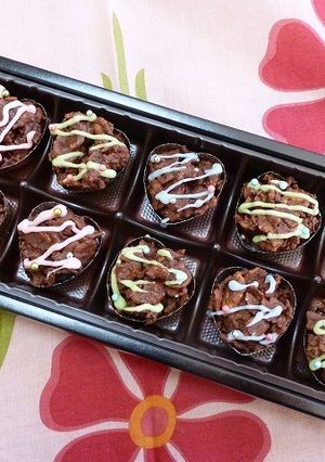 サクサクハート♥カップチョコ-レシピのメイン写真