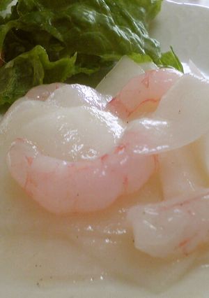 前菜✿カブと甘エビのマリネ✿-レシピのメイン写真