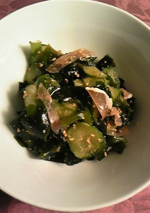 生ハム入り酢の物-レシピのメイン写真