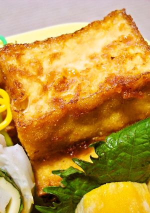 お弁当に✿厚揚げの生姜炒め-レシピのメイン写真