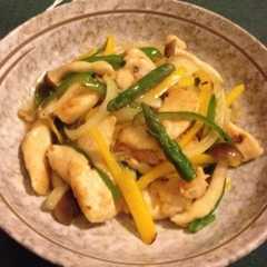 รูปของ 柔らかささみと野菜の中華炒め