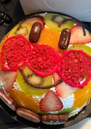 アンパンマンケーキ-レシピのメイン写真