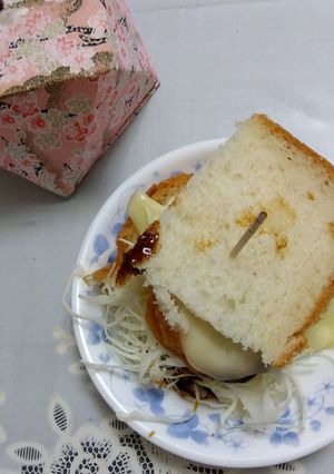 食パンdeハンバーガーのレシピ-レシピのメイン写真