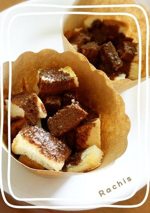 パン耳で！サクサク＆もっちりチョコ-レシピのメイン写真