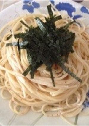 簡単過ぎ⁉海苔マヨスパゲティ-レシピのメイン写真