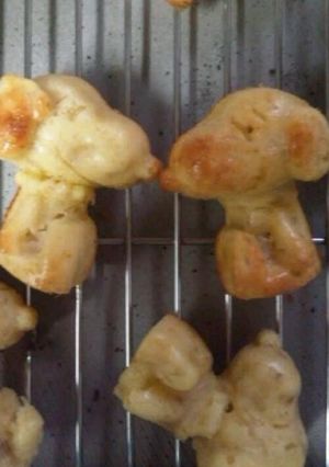 ホットケーキミックスでスヌーピーのケーキ-レシピのメイン写真