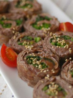 万ねぎの牛肉巻かれ-レシピのメイン写真
