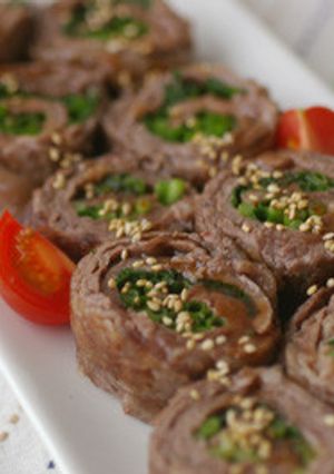万ねぎの牛肉巻かれ-レシピのメイン写真