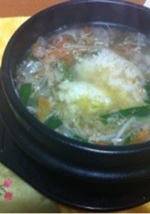 韓国料理 野菜たっぷり牛肉のクッパブ-レシピのメイン写真