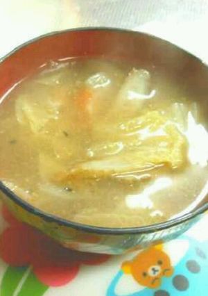 ごぼうと白菜のトロトロ胡麻スープ-レシピのメイン写真