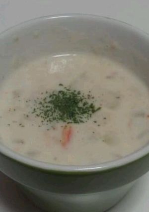 かにチャウダースープ-レシピのメイン写真