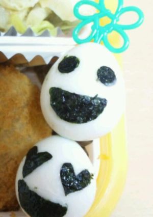 お弁当に☆うずらで色んなお顔♪-レシピのメイン写真