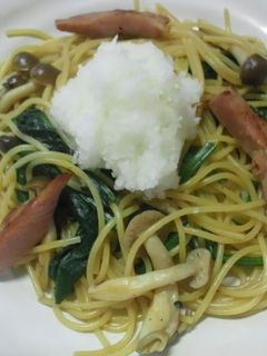 大根おろし和風パスタ-レシピのメイン写真