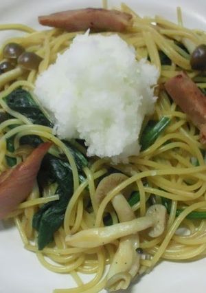 大根おろし和風パスタ-レシピのメイン写真