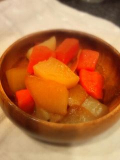 大根と人参の煮物-レシピのメイン写真