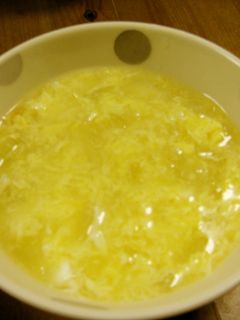 玉葱と卵の簡単フワフワスープ-レシピのメイン写真
