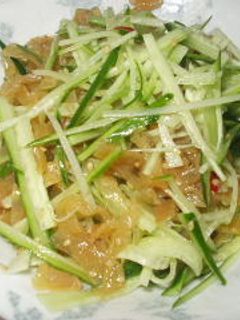 中華くらげときゅうりの和え物-レシピのメイン写真