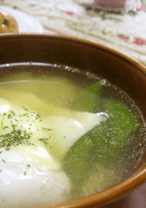 朝ごはんに簡単^^卵とじゃがいものスープ-レシピのメイン写真