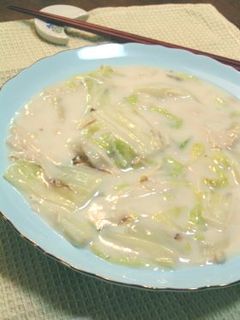 白菜とえのきのクリーム煮-レシピのメイン写真
