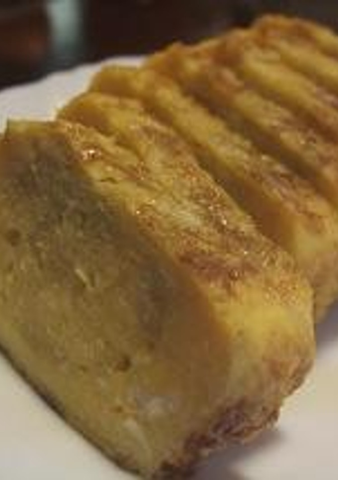 お寿司屋さん風♪ 厚焼きたまご-レシピのメイン写真