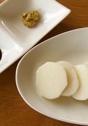 長芋に♡粒マスタード醤油-レシピのメイン写真