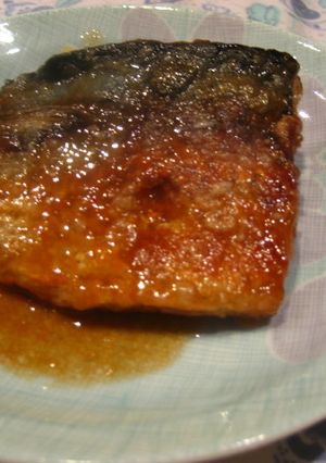 めんつゆで！さばのにんにく照り焼き♪-レシピのメイン写真