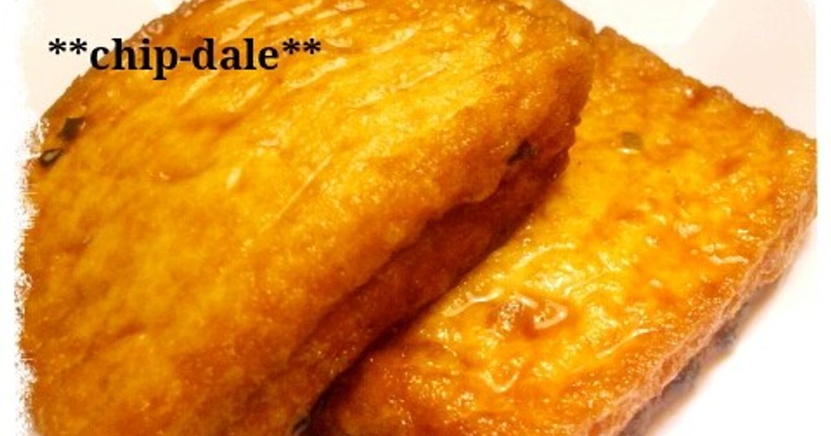 厚揚げの甘辛煮 by CHIP・DALE 【クックパッド】 簡単おいしいみんなの