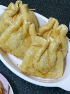 エリンギとキャベツの芯in油揚げ-レシピのメイン写真