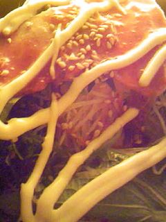 焼豚と大根のつまの焼肉のタレ胡麻マヨ和え-レシピのメイン写真