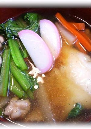 正月恒例♪我が家の雑煮-レシピのメイン写真