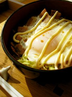 一石⑤鳥☆満点☆目玉焼き丼-レシピのメイン写真