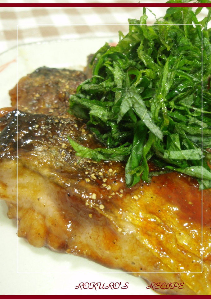 ➏　✿鰻のタレで簡単サバのかば焼き✿　➏-レシピのメイン写真
