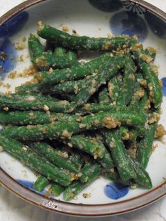塩麹といんげんの和え物-レシピのメイン写真