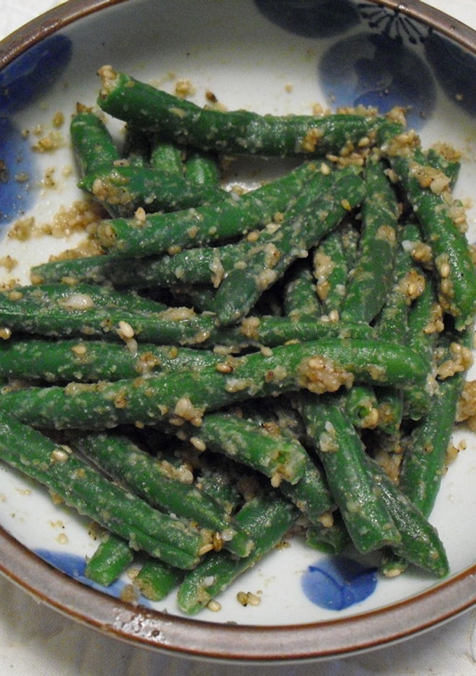 塩麹といんげんの和え物-レシピのメイン写真