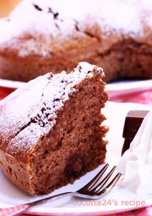☆HMで超簡単！チョコケーキ☆-レシピのメイン写真