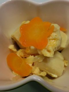 野菜入り高野豆腐の卵とじ-レシピのメイン写真