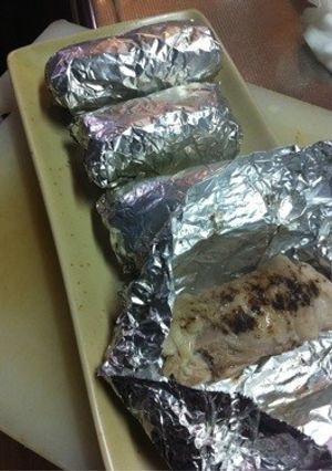 鶏サンドo(^▽^)o～ネギを包んで～-レシピのメイン写真