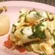 柚子香る♪白菜のトマトドレッシングサラダ